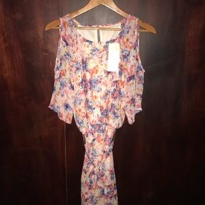 Floral print dress NWT